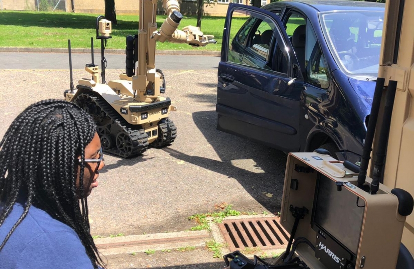 Kemi Badenoch MP tours Carver Barracks