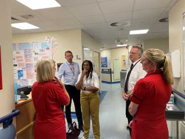 KB Broomfield hospital visit